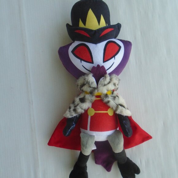 Helluva Boss Prenium Stolas Plush 16 in Doll 2022 Vizviepop Shark Robot - Picture 3 of 6